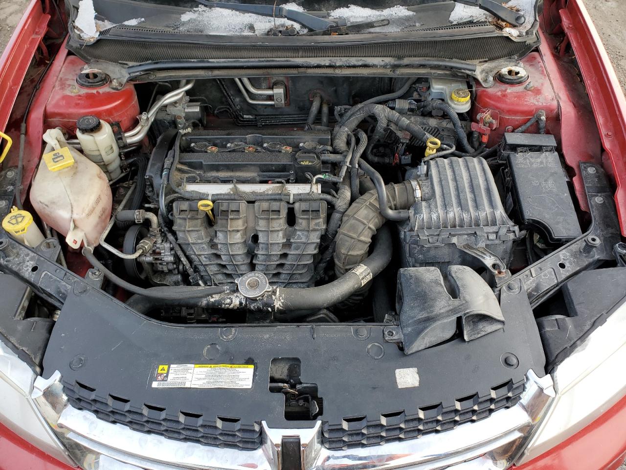 2013 Dodge Avenger VIN 1C3CDZAB8DN536200 Copart auction photo, side / rear end damage thumbnail 13