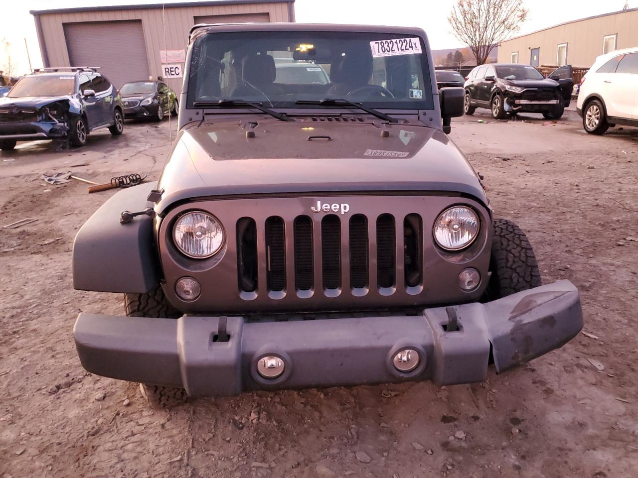 2016 Jeep Wrangler VIN 1C4BJWDG6GL316687 Copart auction photo, front end damage thumbnail 5