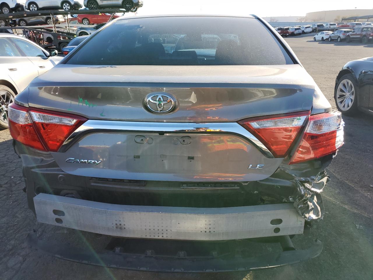 2017 Toyota Camry VIN 4T1BF1FK4HU278227 Copart auction photo, rear end / undercarriage damage thumbnail 6