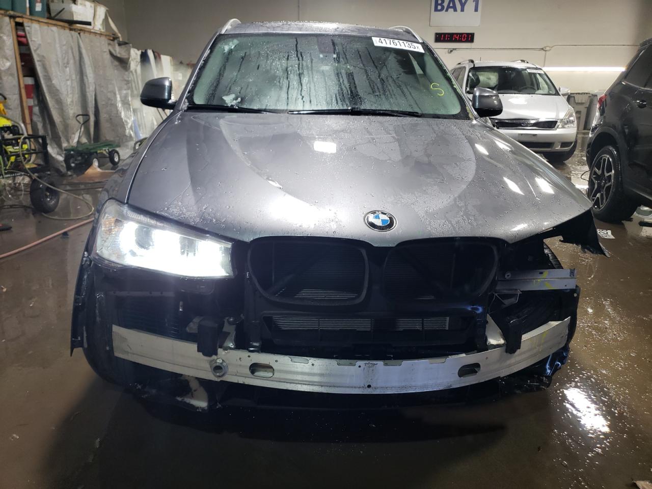 2016 BMW X3 VIN 5UXWX9C58G0D87247 Copart auction photo, front end damage thumbnail 5