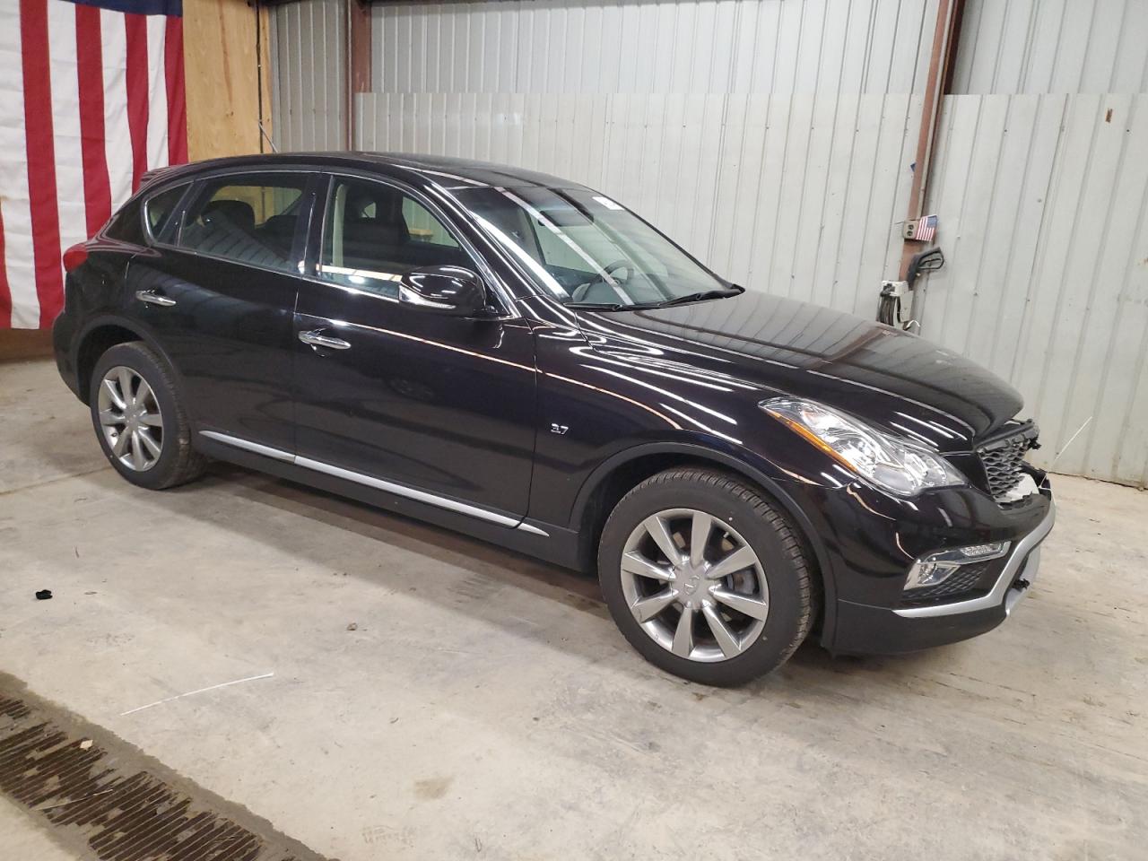 2016 Infiniti QX50 VIN JN1BJ0RR2GM265337 Copart auction photo, front end / mechanical damage thumbnail 4