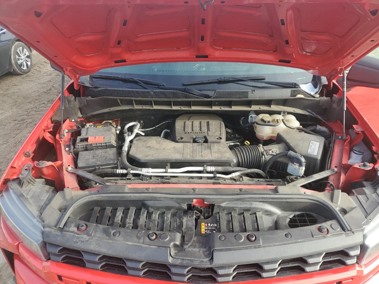 2021 Chevrolet Silverado VIN 1GCRWBEK8MZ343071 Copart auction photo, side damage thumbnail 11