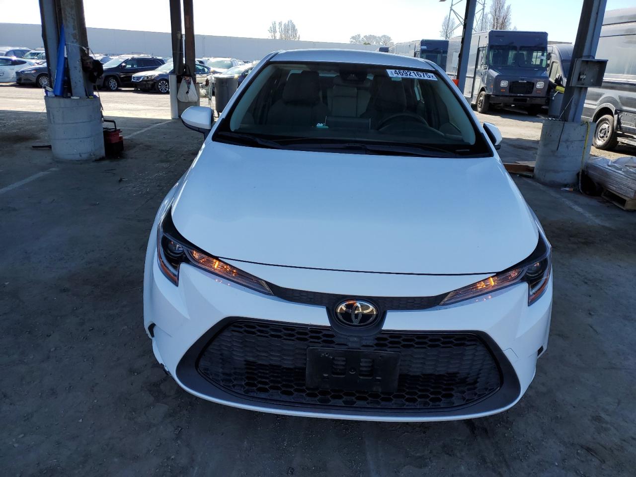 2021 Toyota Corolla VIN JTDVPMAE1MJ146703 Copart auction photo, rear end damage thumbnail 5