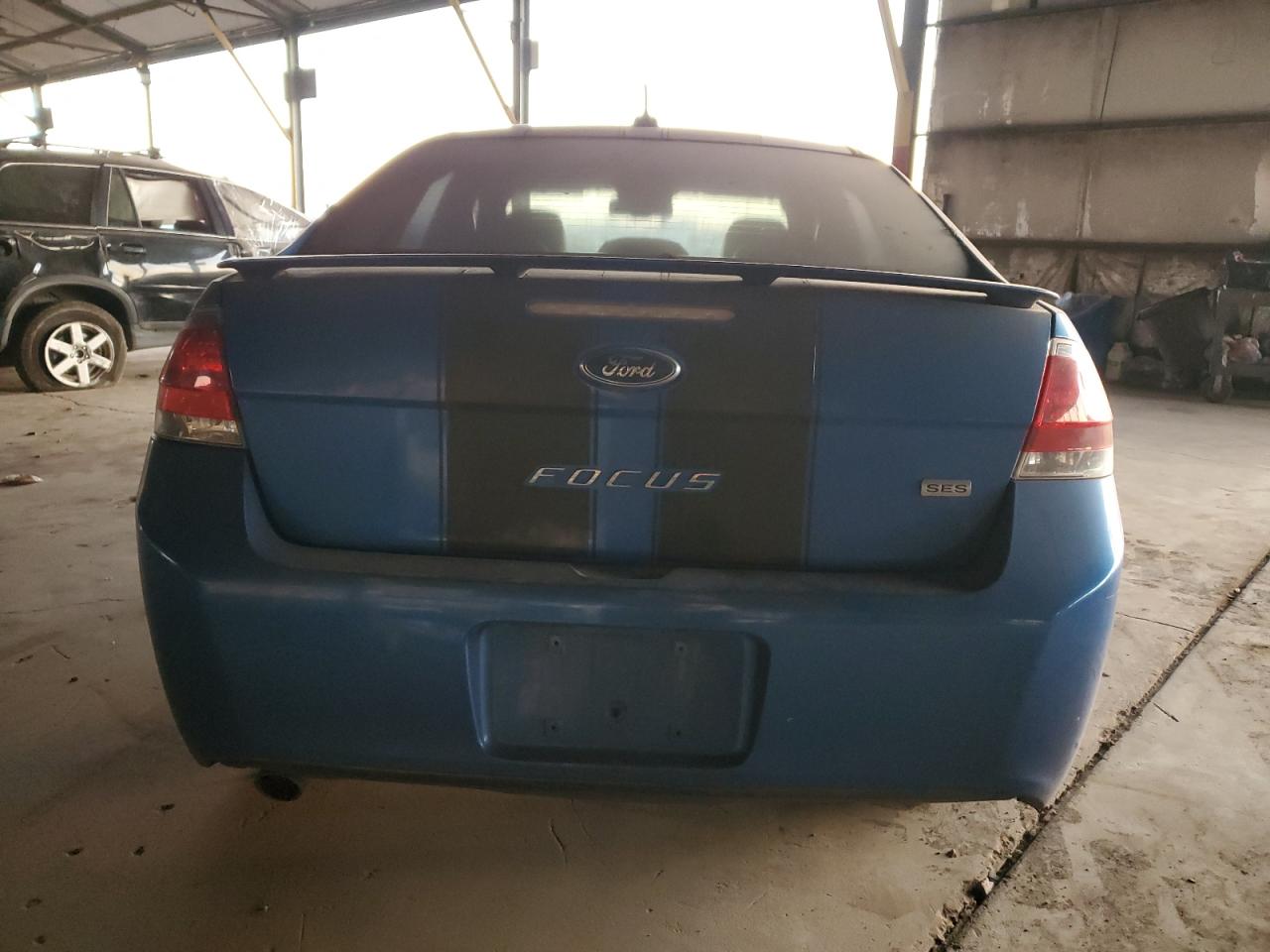 2011 Ford Focus VIN 1FAHP3GN5BW113711 Copart auction photo, front end / side damage thumbnail 6