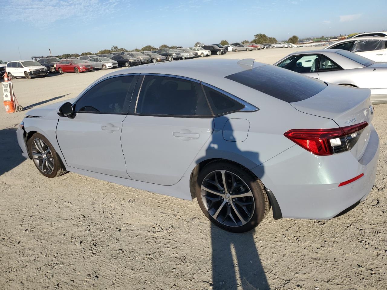 2022 Honda Civic VIN 2HGFE1F94NH319994 Copart auction photo, front end damage thumbnail 2