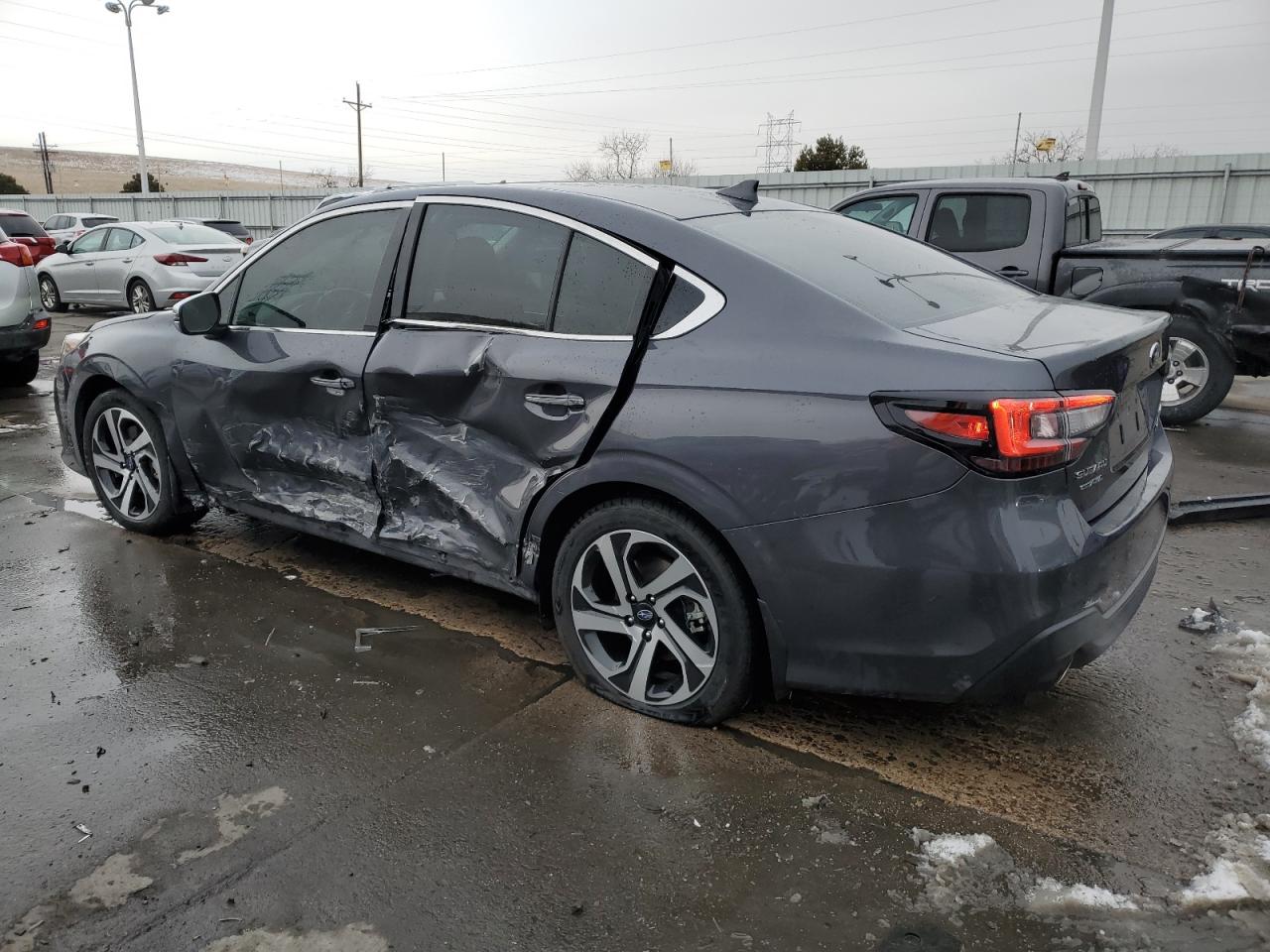 2020 Subaru Legacy VIN 4S3BWGP63L3026265 Copart auction photo, side damage thumbnail 2