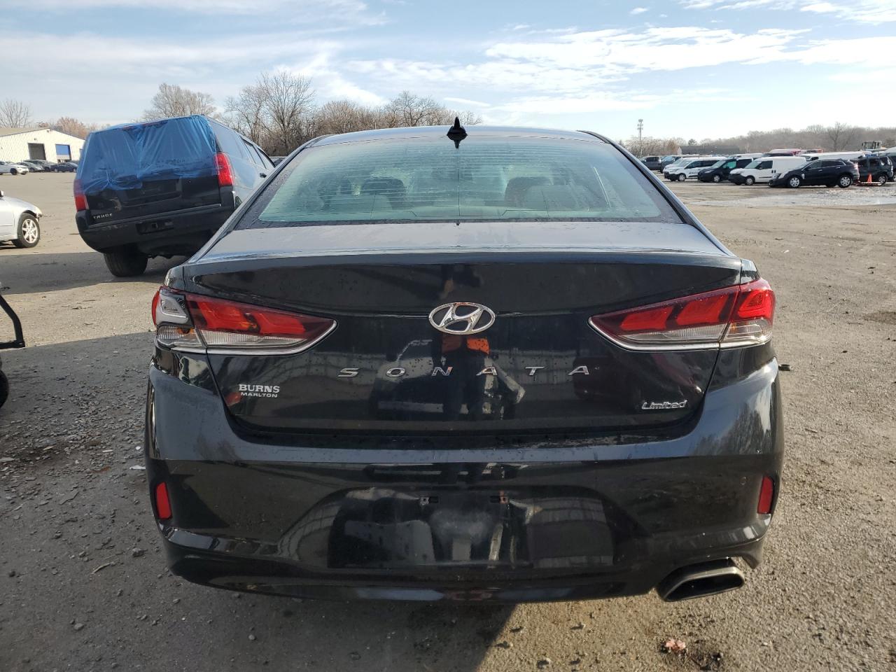 2018 Hyundai Sonata VIN 5NPE34AFXJH615165 Copart auction photo, front end damage thumbnail 6