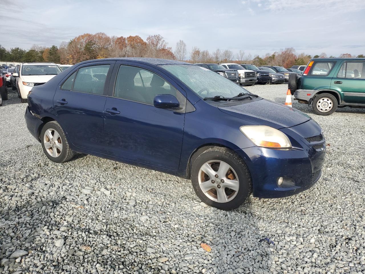 2007 Toyota Yaris VIN JTDBT923771120751 Copart auction photo, rear end damage thumbnail 4
