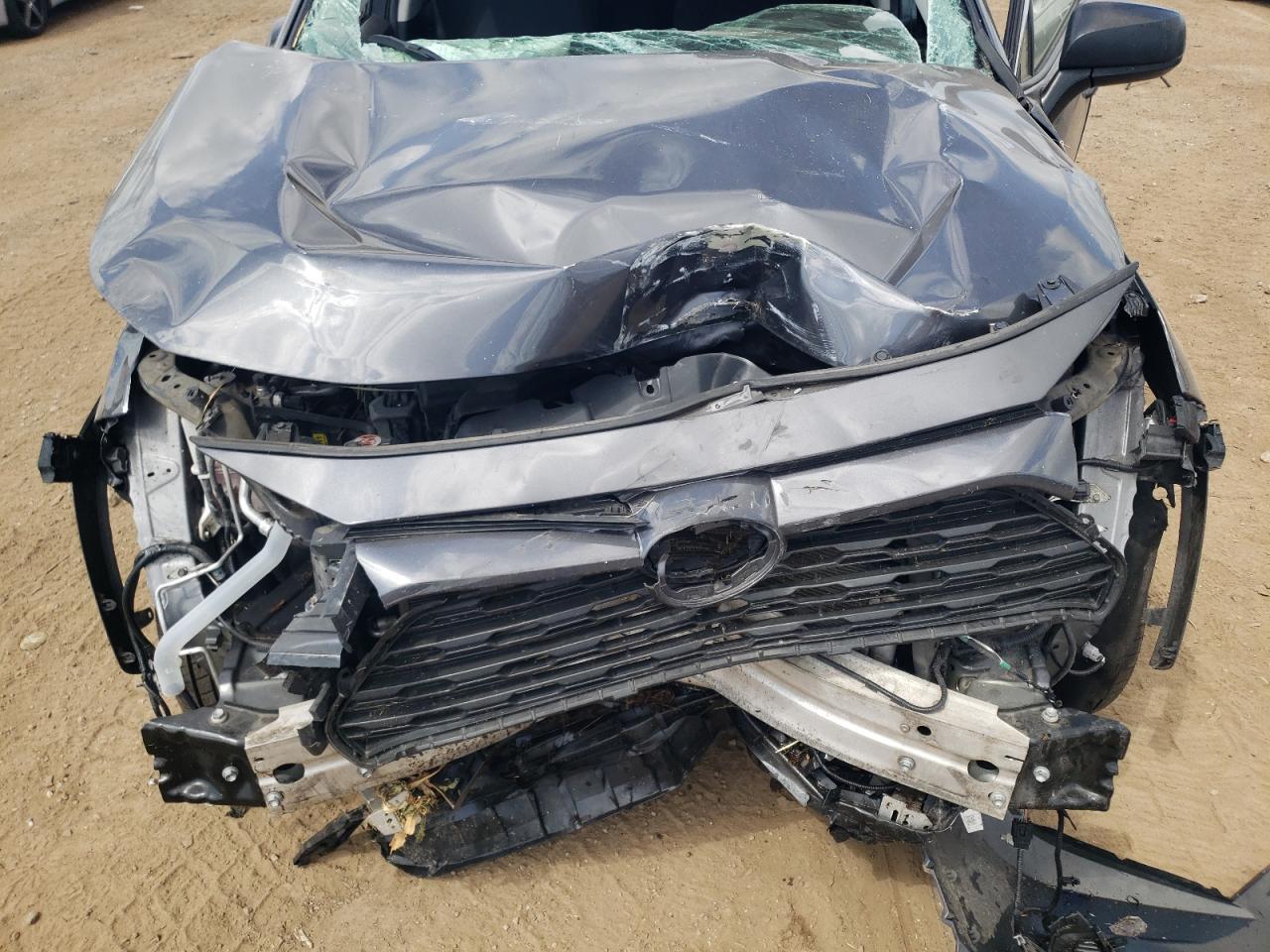 2019 Toyota RAV 4 VIN 2T3F1RFVXKW079268 Copart auction photo, all over / front end damage thumbnail 13