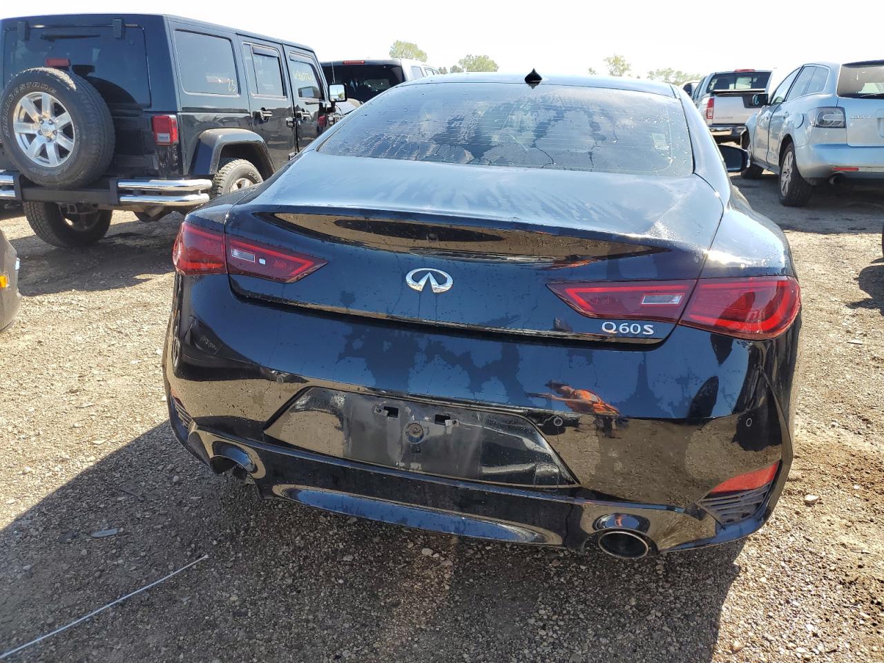 2017 Infiniti Q60 VIN JN1EV7EL3HM552909 Copart auction photo, front end damage thumbnail 6