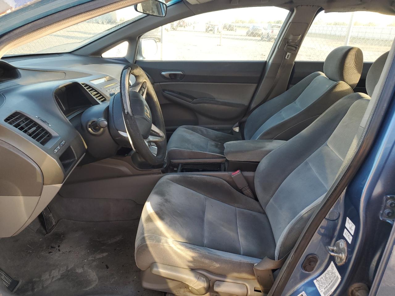 2009 Honda Civic VIN 2HGFA16519H325167 Copart auction photo, front end / minor dent/scratches damage thumbnail 7