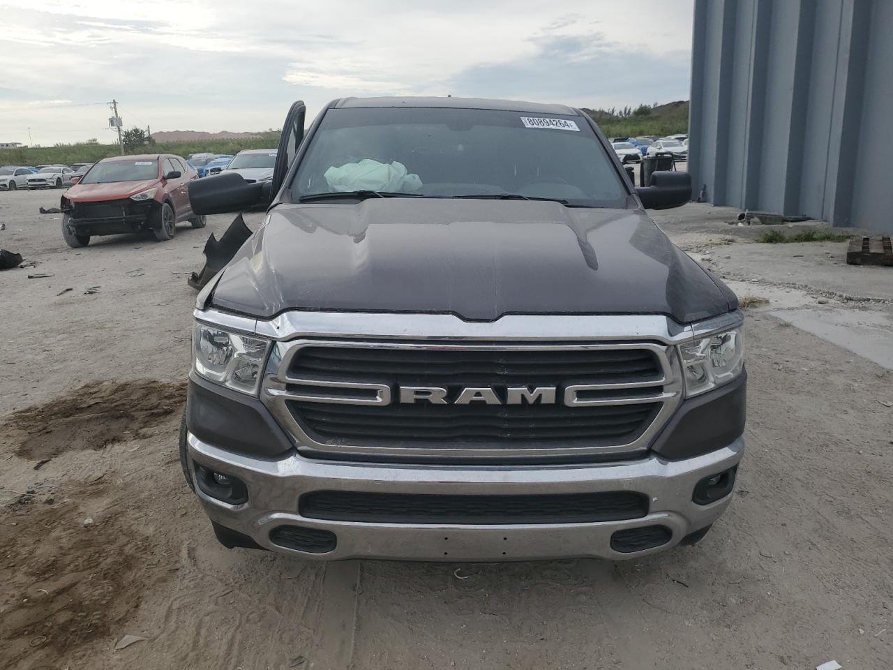 2021 RAM 1500 VIN 1C6RREBT7MN532928 Copart auction photo, side / front end damage thumbnail 5