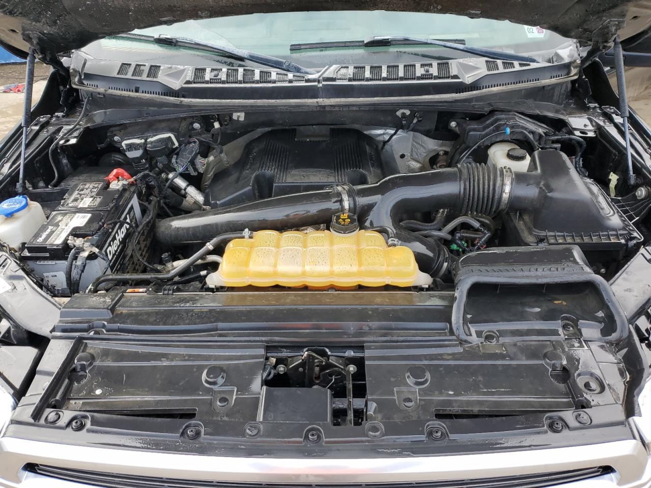 2018 Ford F-150 VIN 1FTEW1EG3JFB02052 Copart auction photo, front end / mechanical damage thumbnail 11