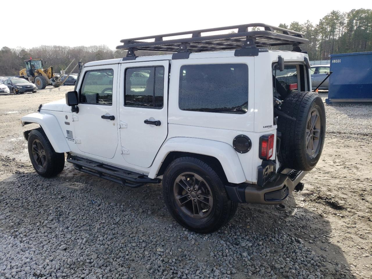 2016 Jeep Wrangler VIN 1C4BJWEG3GL343666 Copart auction photo, rear end damage thumbnail 2