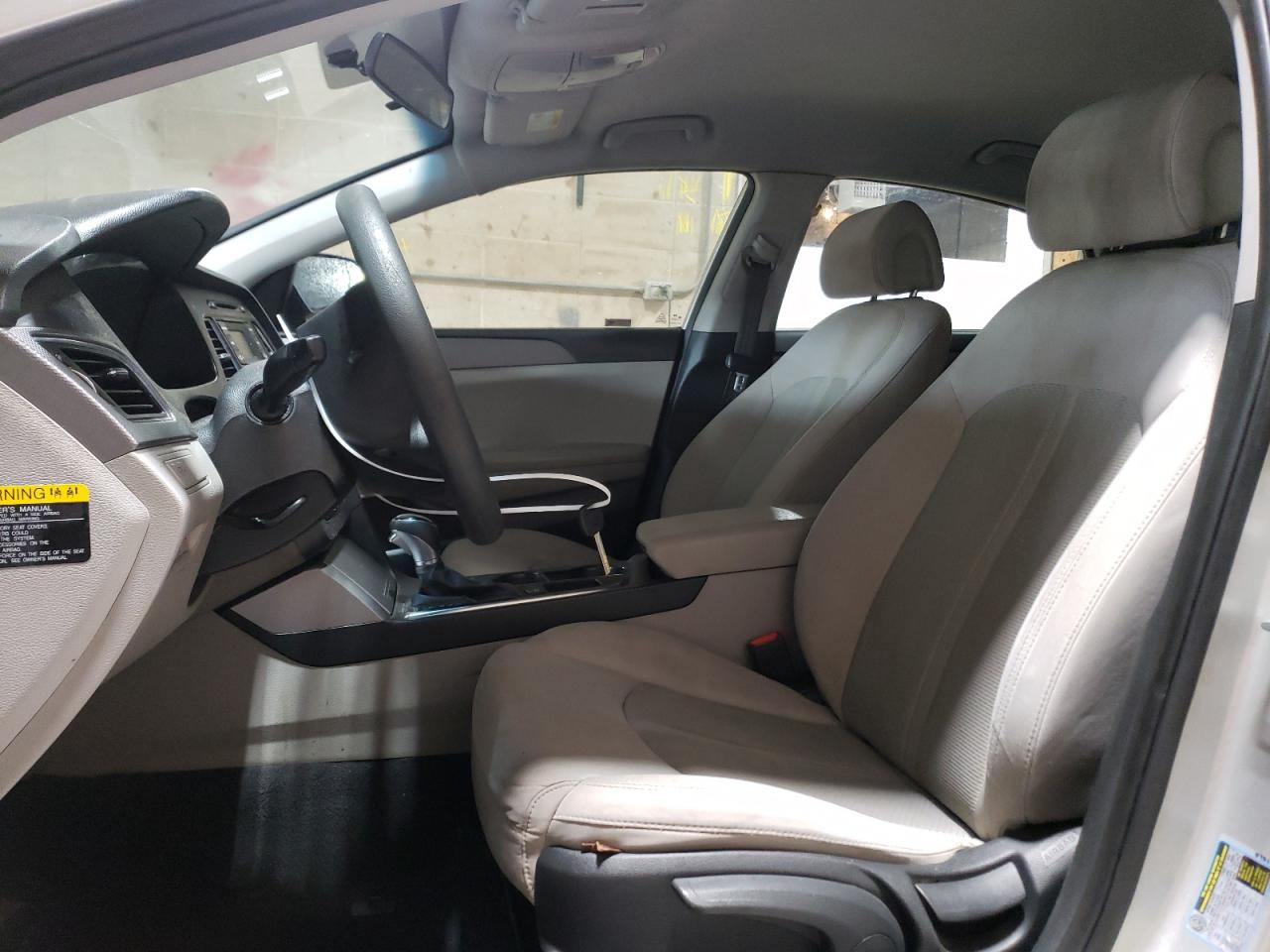 2016 Hyundai Sonata VIN 5NPE24AF9GH401991 Copart auction photo, front end / side damage thumbnail 7