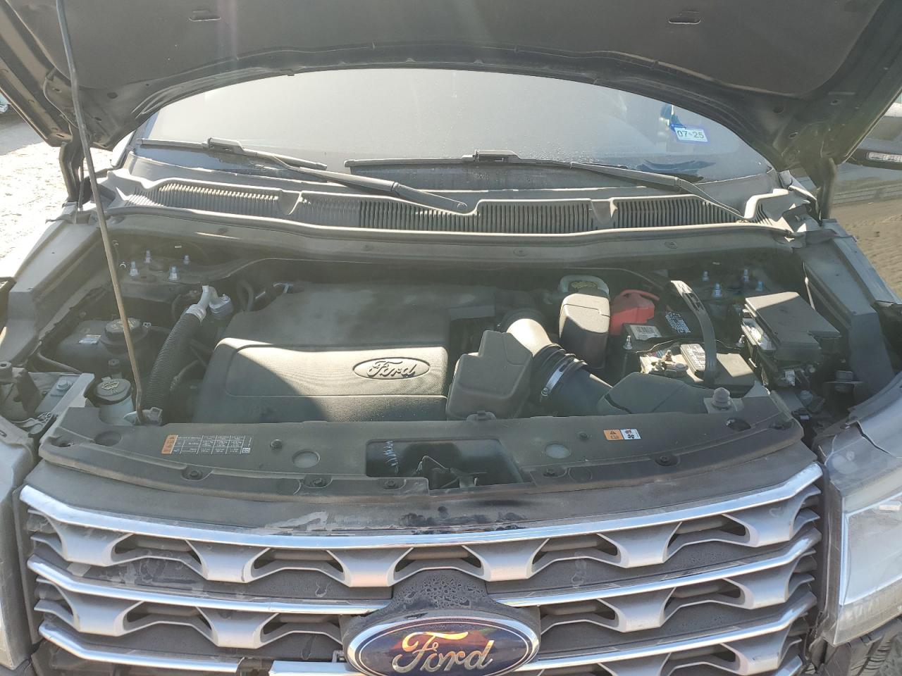 2017 Ford Explorer VIN 1FM5K7F8XHGD53236 Copart auction photo, front end damage thumbnail 12