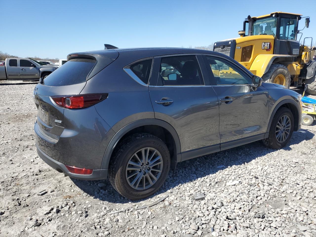 2019 Mazda CX-5 VIN JM3KFACM7K1628556 Copart auction photo, front end damage thumbnail 3