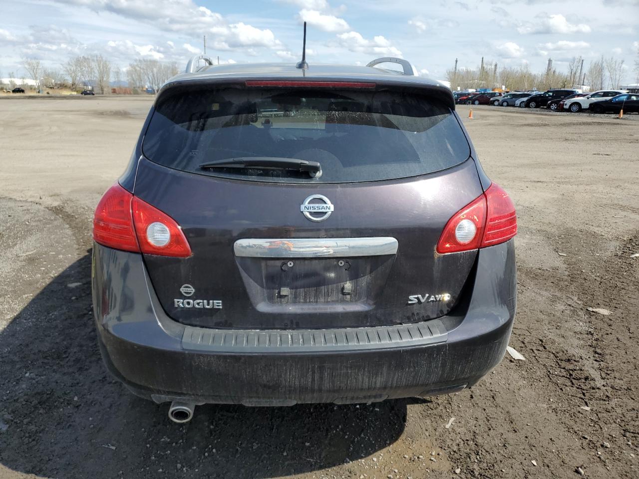 2013 Nissan Rogue VIN JN8AS5MV1DW128014 Copart auction photo, all over damage thumbnail 6