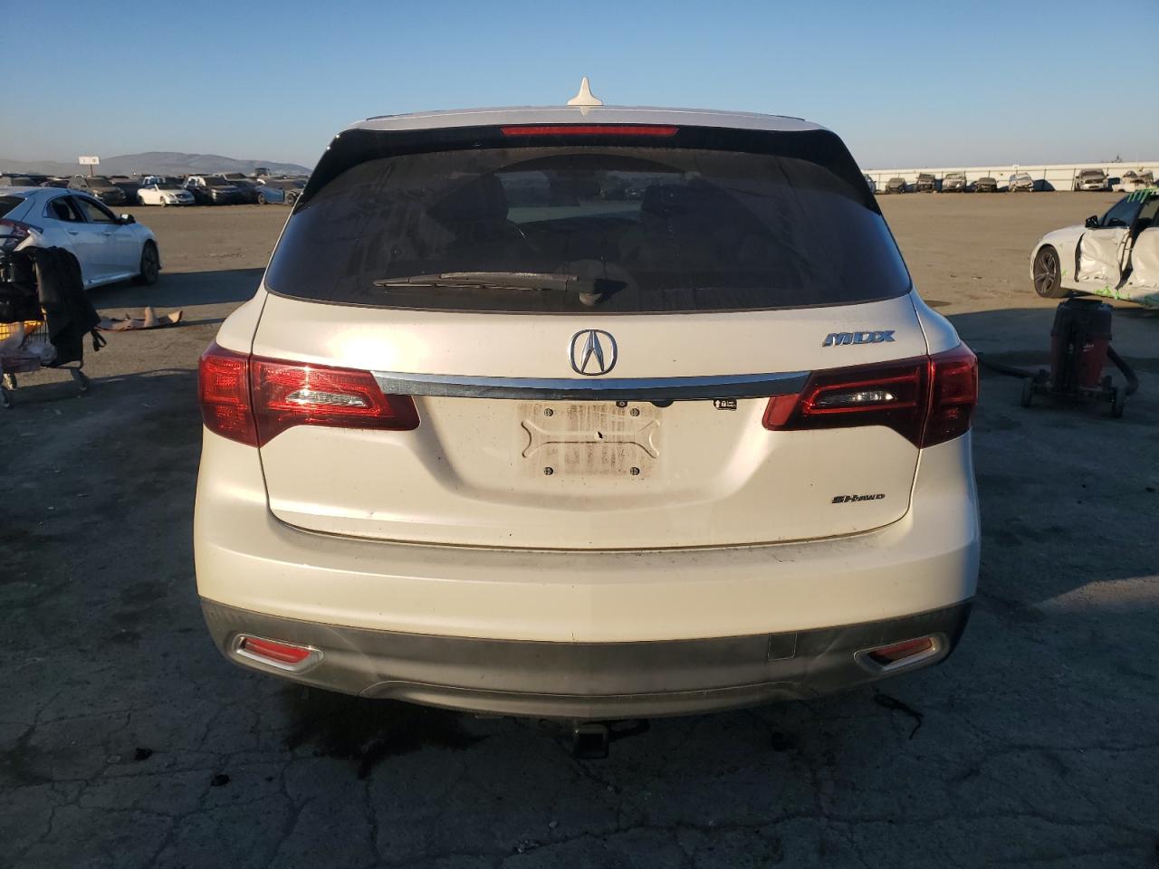 2014 Acura MDX VIN 5FRYD4H2XEB032160 Copart auction photo, front end damage thumbnail 6