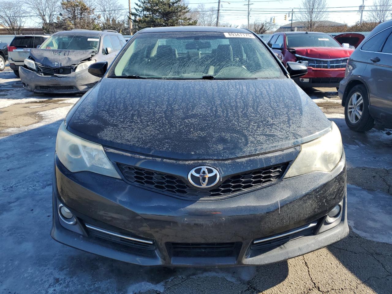 2014 Toyota Camry VIN 4T1BF1FK0EU413201 Copart auction photo, front end / side damage thumbnail 5