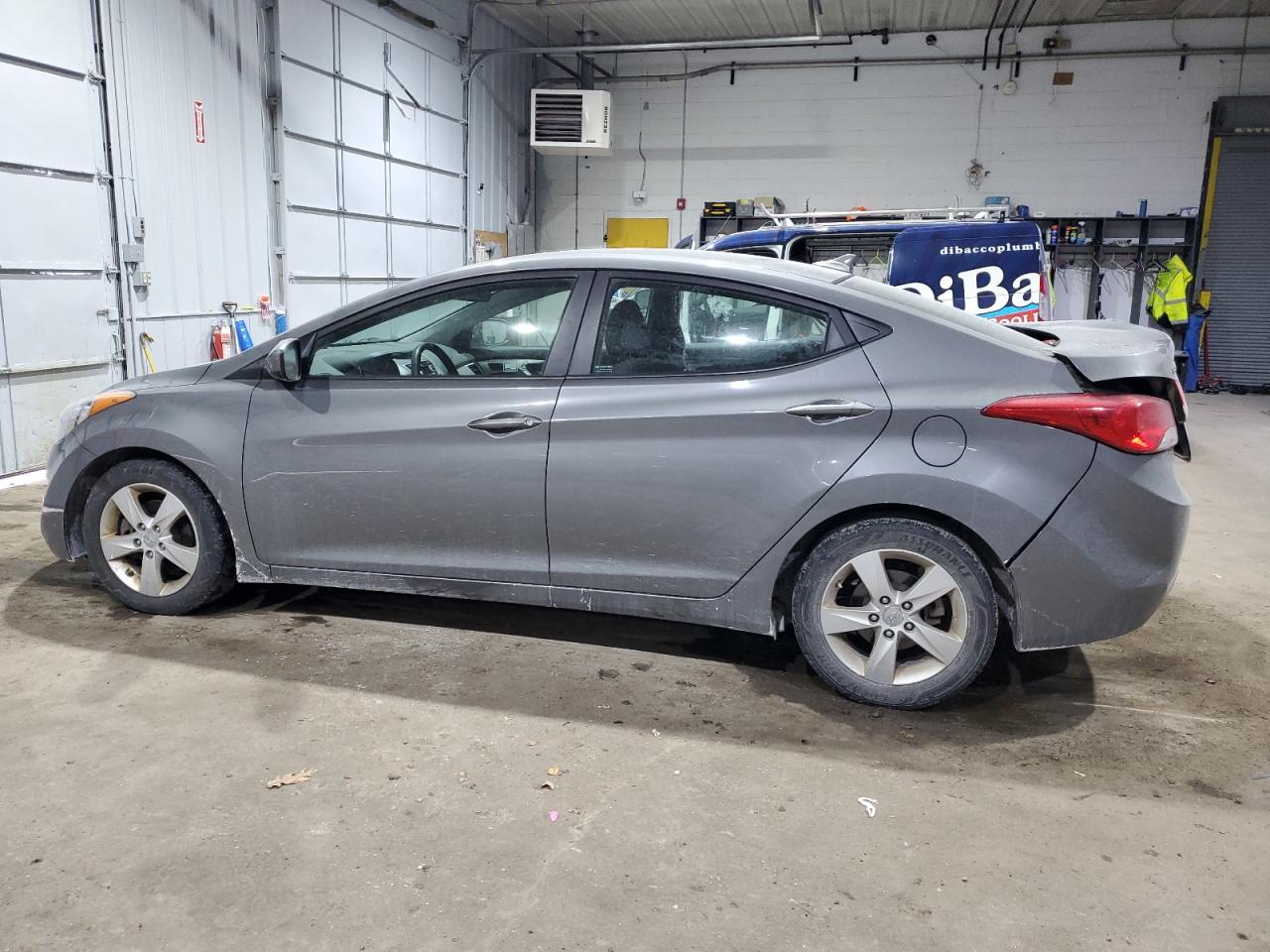 2013 Hyundai Elantra VIN 5NPDH4AE8DH305184 Copart auction photo, rear end damage thumbnail 2