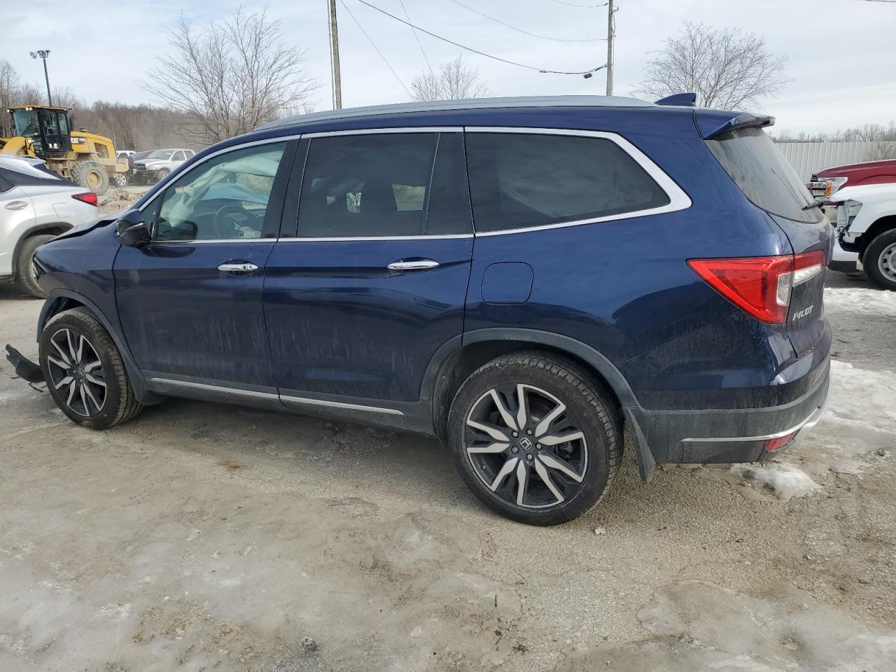 2019 Honda Pilot VIN 5FNYF6H65KB038616 Copart auction photo, front end damage thumbnail 2