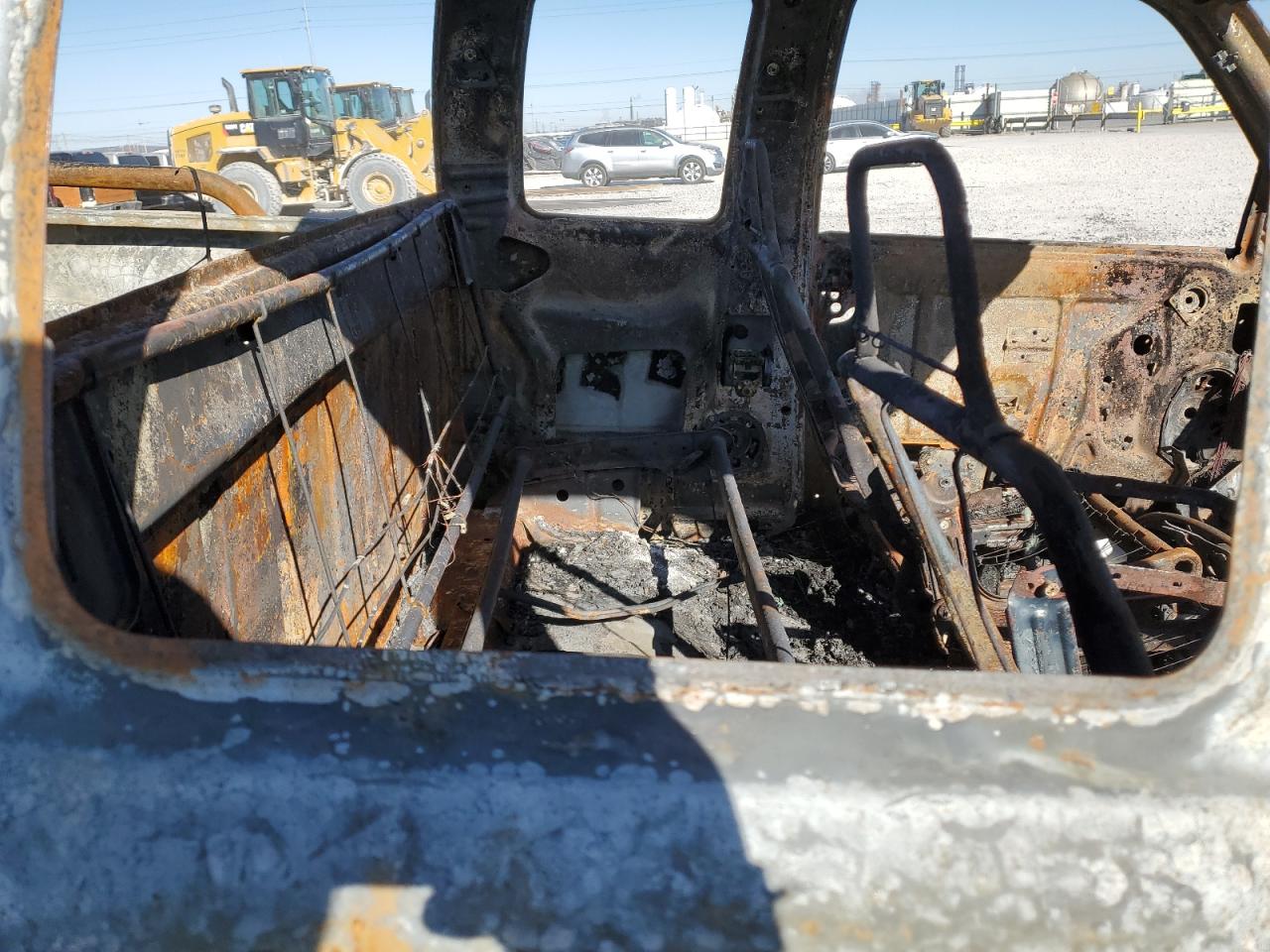 1997 Dodge RAM VIN 3B7HF13Z2VG808936 Copart auction photo, burn damage thumbnail 10