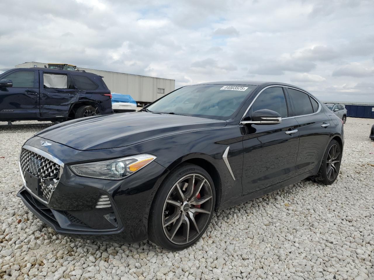 2019 Genesis G70 VIN KMTG24LA8KU038173