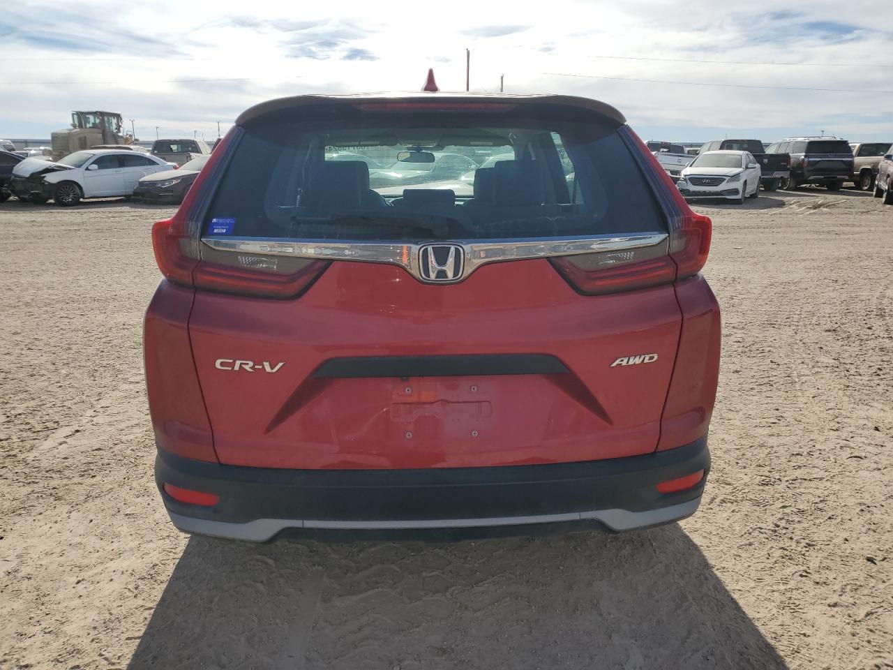 2020 Honda CR-V VIN 2HKRW2H25LH663336 Copart auction photo, front end / minor dent/scratches damage thumbnail 6