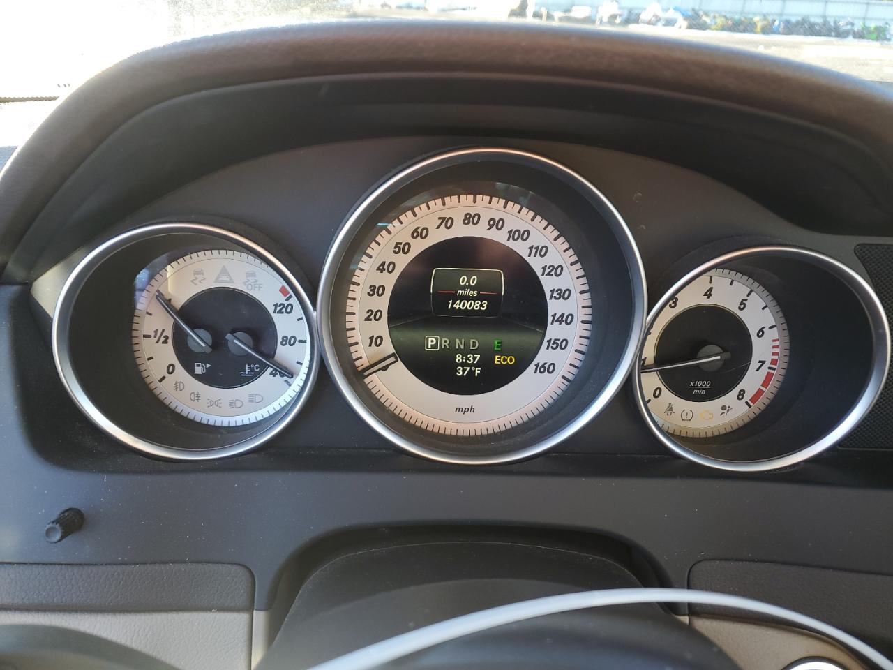 2014 Mercedes-Benz C-klasse VIN WDDGF8ABXEA921208 Copart auction photo, front end damage thumbnail 9
