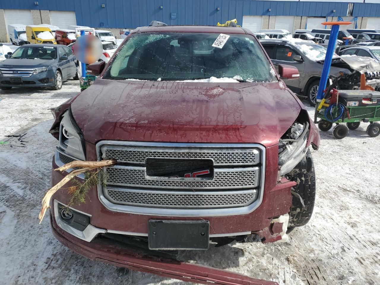 2015 GMC Acadia VIN 1GKKVTKD1FJ111241 Copart auction photo, front end / rear end damage thumbnail 5