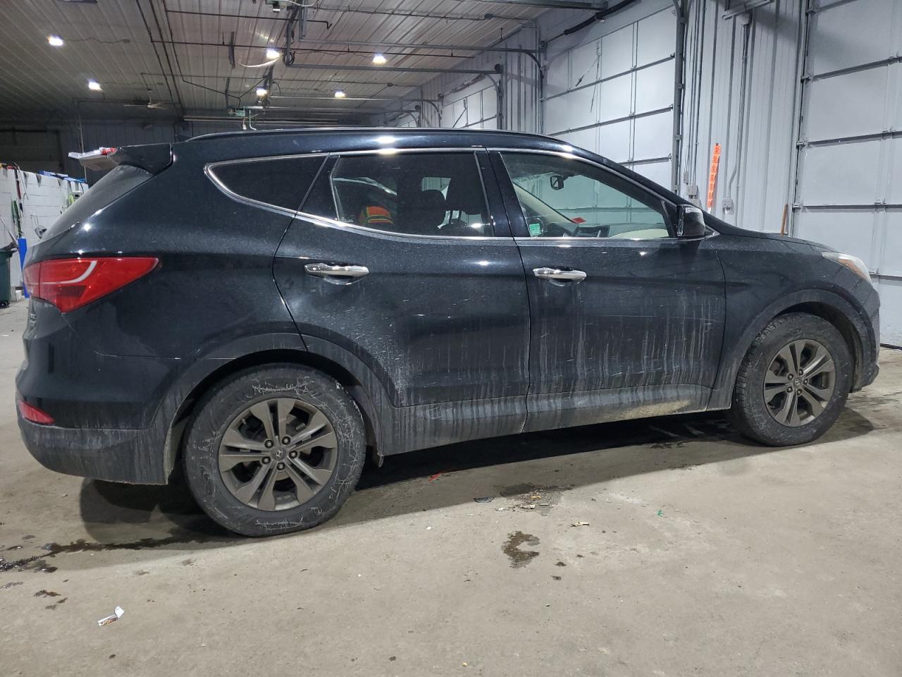 2013 Hyundai Santa Fe VIN 5XYZUDLB8DG085203 Copart auction photo, side damage thumbnail 3