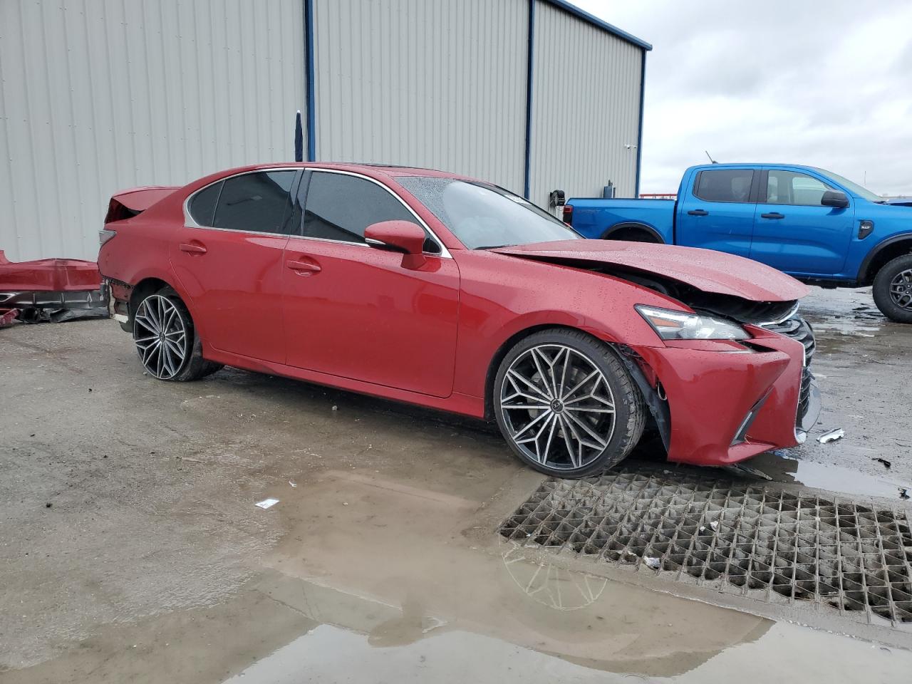 2016 Lexus GS VIN JTHBZ1BL6GA004357 Copart auction photo, front end / rear end damage thumbnail 4