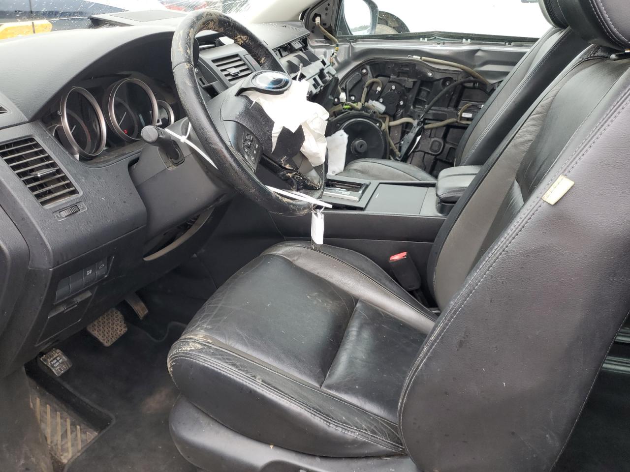 2012 Mazda CX-9 VIN JM3TB3CV4C0359024 Copart auction photo, front end / side damage thumbnail 7