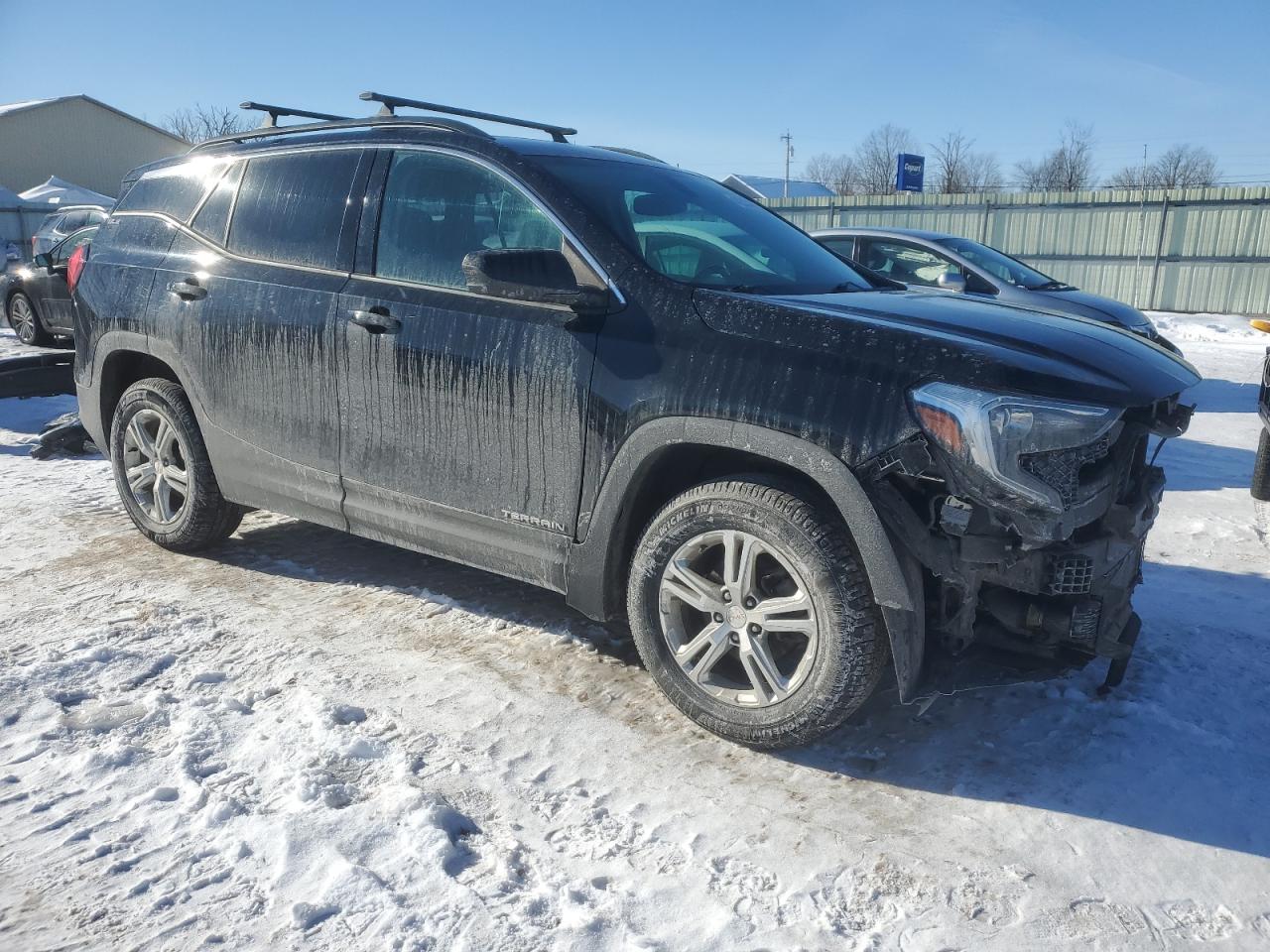 2019 GMC Terrain VIN 3GKALTEV7KL184512 Copart auction photo, front end damage thumbnail 4