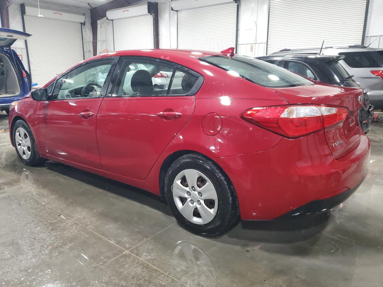 2015 KIA Forte VIN KNAFX4A67F5311000 Copart auction photo, side / front end damage thumbnail 2
