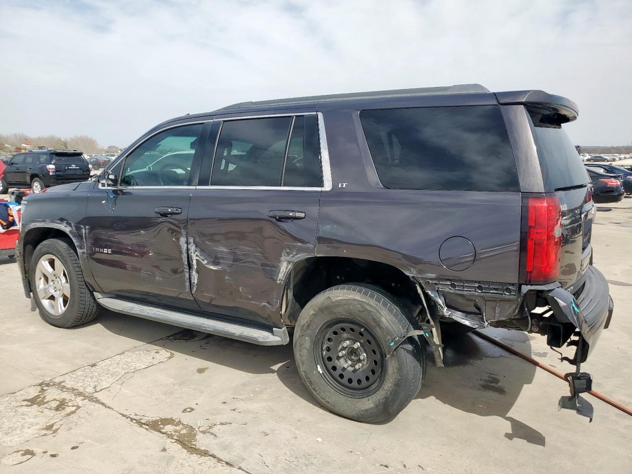 2015 Chevrolet Tahoe VIN 1GNSCBKC6FR121470 Copart auction photo, side damage thumbnail 2