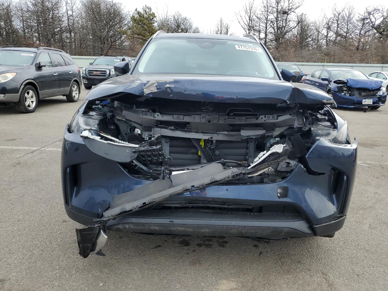2024 Mazda CX-90 VIN JM3KKCHDXR1154791 Copart auction photo, front end / rear end damage thumbnail 5