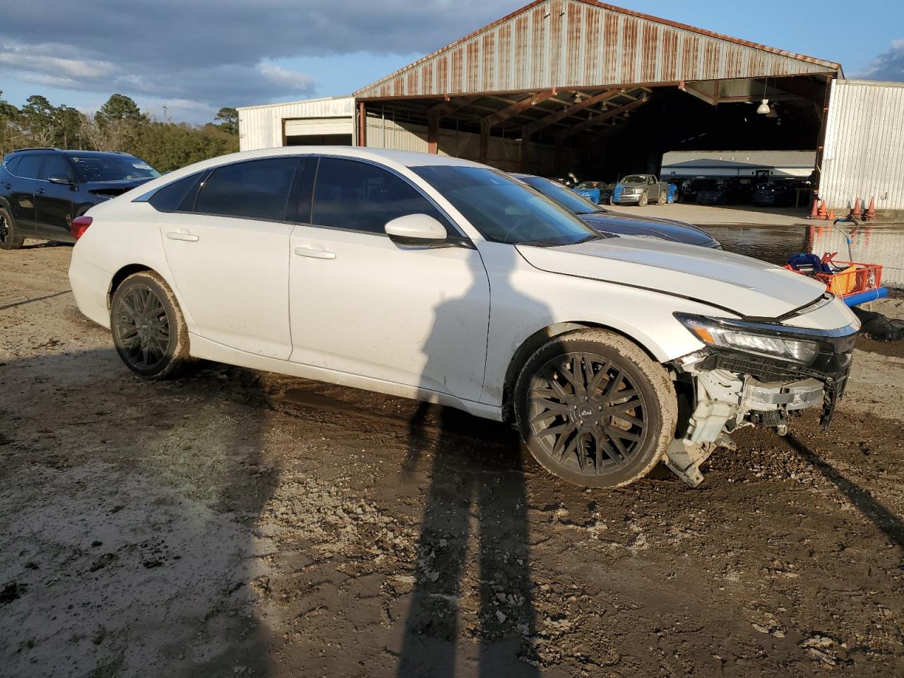 2019 Honda Accord VIN 1HGCV1F14KA071897 Copart auction photo, front end damage thumbnail 4