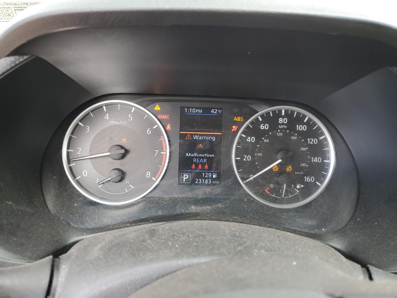 2024 Nissan Sentra VIN 3N1AB8BV2RY219974 Copart auction photo, rear end / side damage thumbnail 9