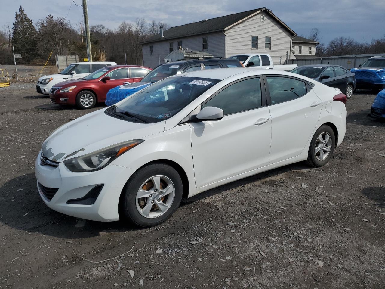 2015 Hyundai Elantra VIN 5NPDH4AE0FH633377
