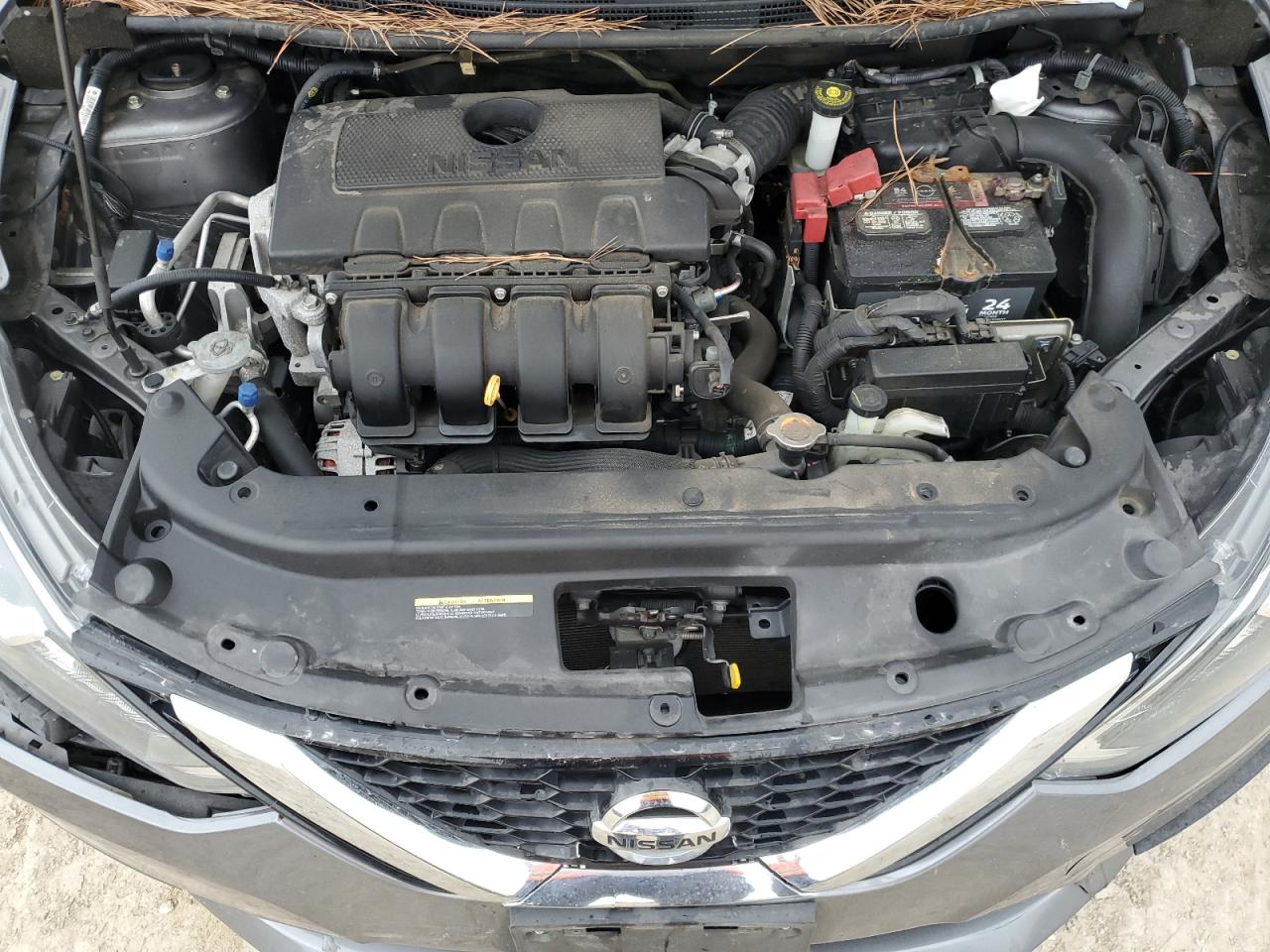 2019 Nissan Sentra VIN 3N1AB7AP0KY452884 Copart auction photo, rear end / front end damage thumbnail 12