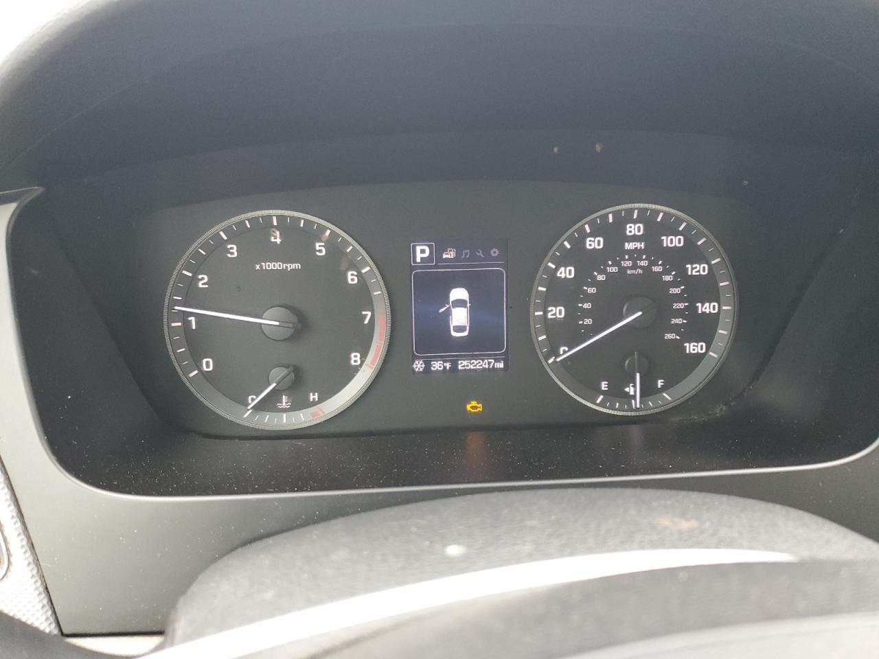 2017 Hyundai Sonata VIN 5NPE24AF8HH534873 Copart auction photo, rear end damage thumbnail 9