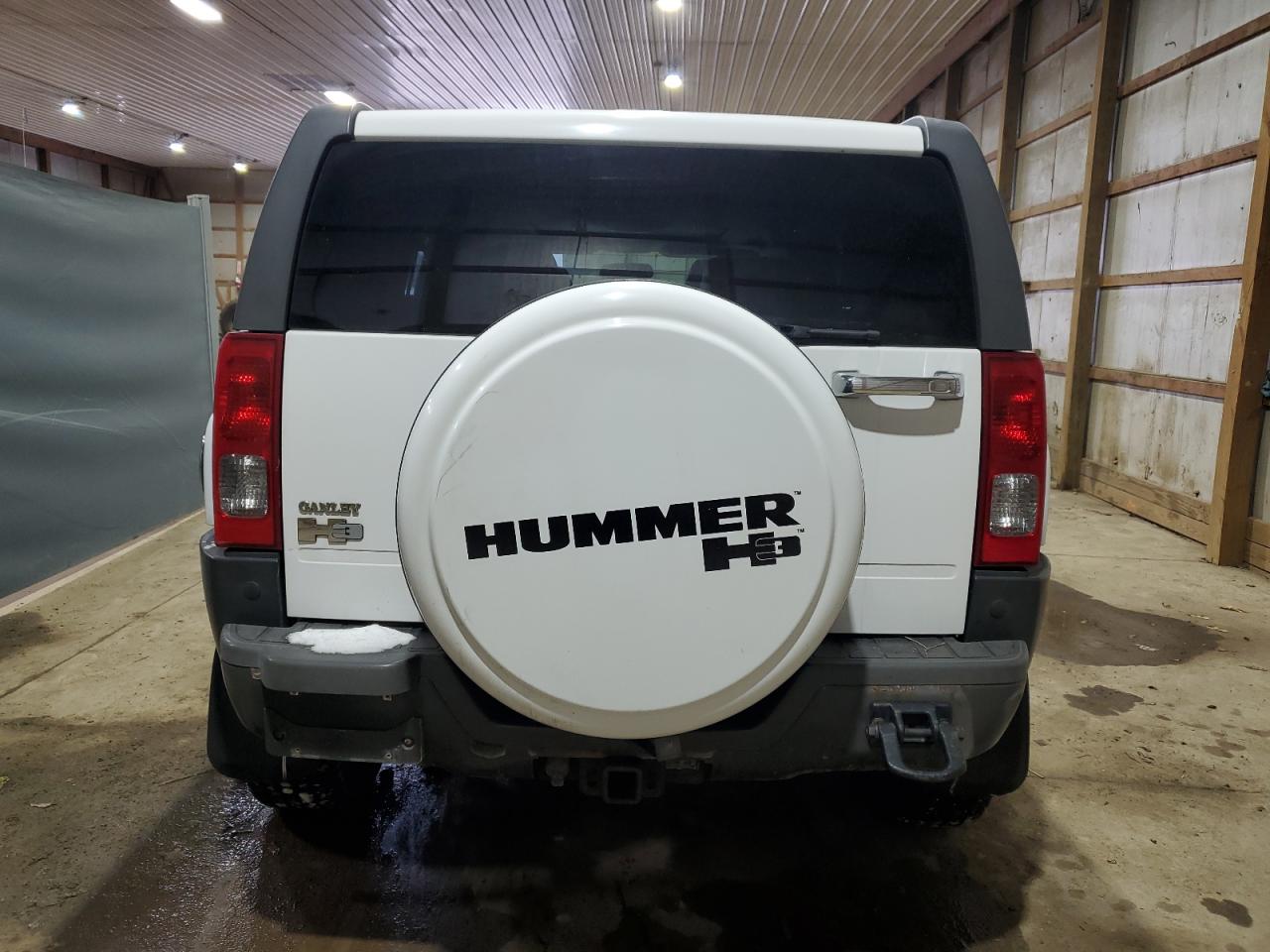 2008 Hummer H3 VIN 5GTEN13E288136351 Copart auction photo, front end damage thumbnail 6