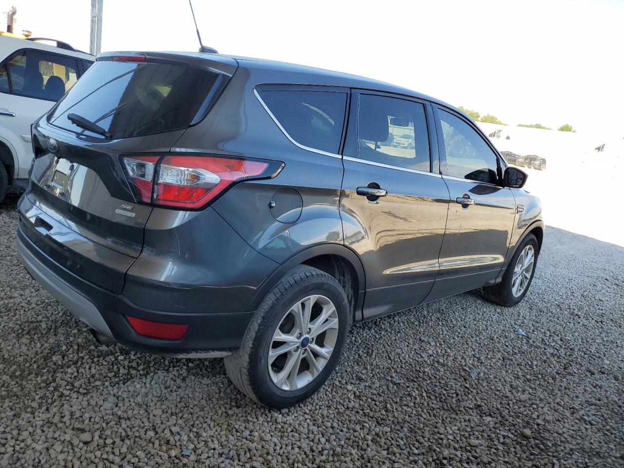 2017 Ford Escape VIN 1FMCU0GD0HUC76849 Copart auction photo, front end damage thumbnail 3