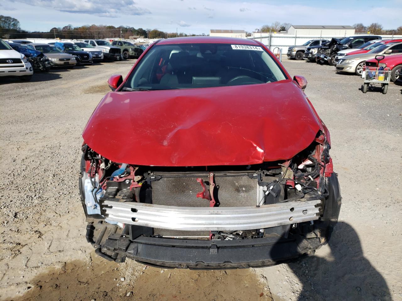 2020 Toyota Corolla VIN 5YFEPRAE1LP067460 Copart auction photo, front end / side damage thumbnail 5