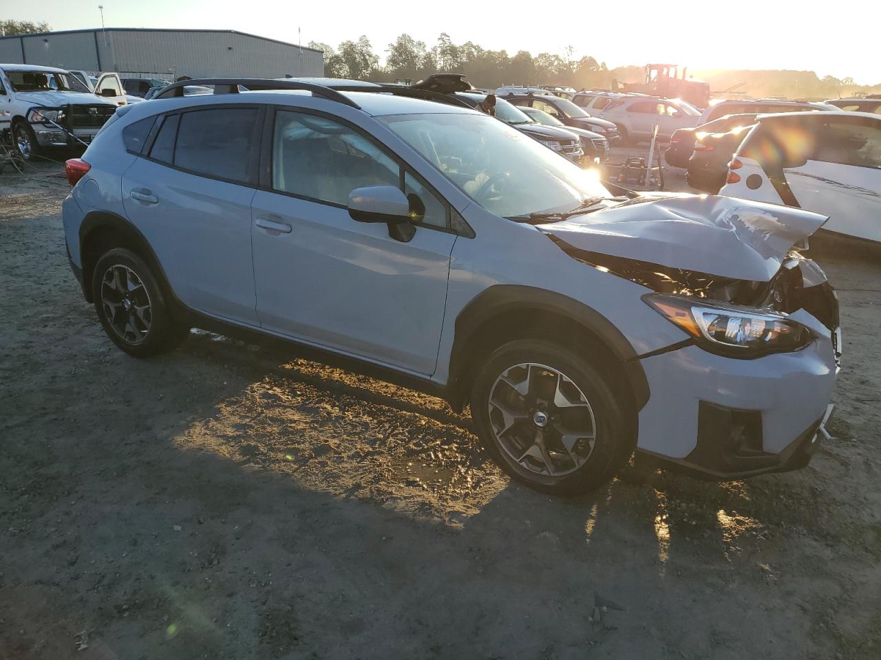 2018 Subaru XV VIN JF2GTADC9J8273474 Copart auction photo, front end damage thumbnail 4