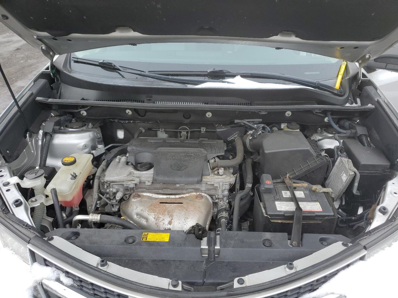 2015 Toyota RAV 4 VIN 2T3BFREV6FW359213 Copart auction photo, rear end damage thumbnail 12