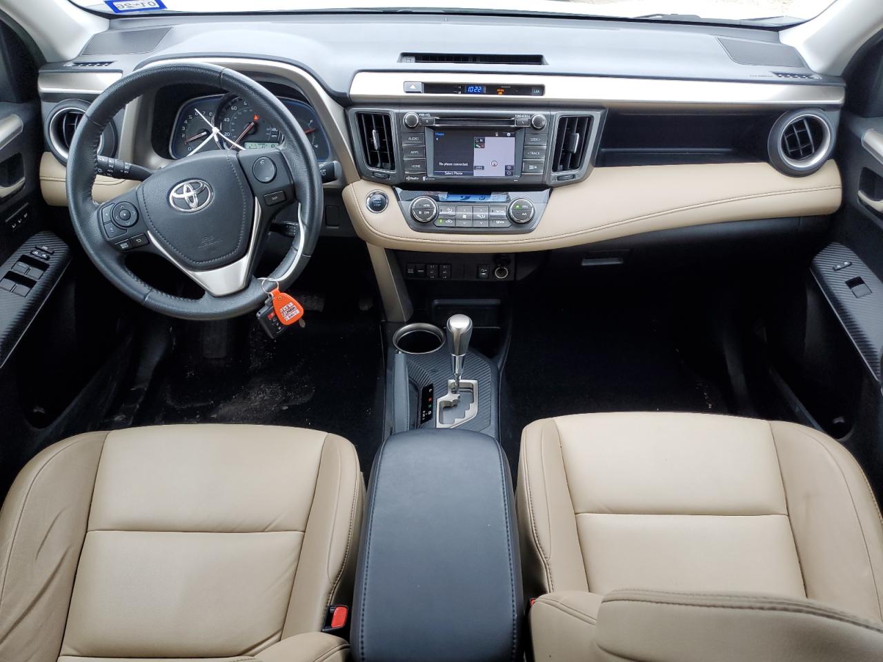 2015 Toyota RAV 4 VIN 2T3YFREV2FW207522 Copart auction photo, rear end / side damage thumbnail 8