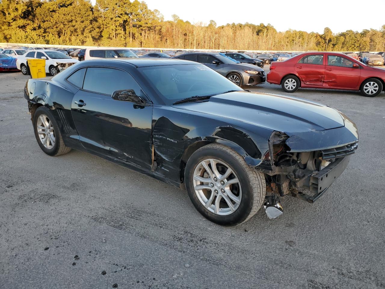 2015 Chevrolet Camaro VIN 2G1FB1E32F9252420 Copart auction photo, all over damage thumbnail 4